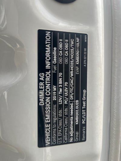 2019 Mercedes-Benz CLA 250 CLA 250