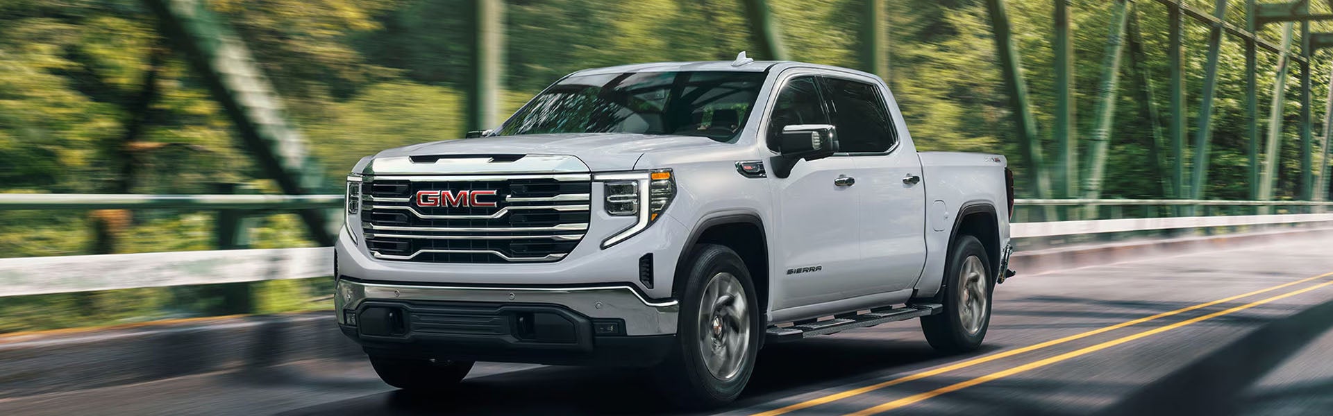 2026 GMC Sierra 1500 cruising through High Point, NC